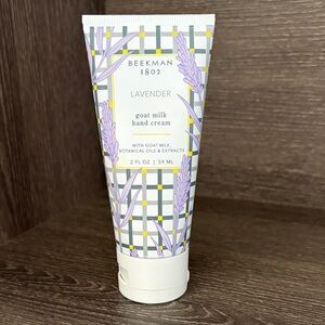 ❤️$9 NWT Beekman 1802 Lavender Goat Milk Hand Cream 2oz